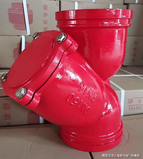 沟槽式卡箍Y型过滤器 高效管道杂质过滤的理想解决方案
